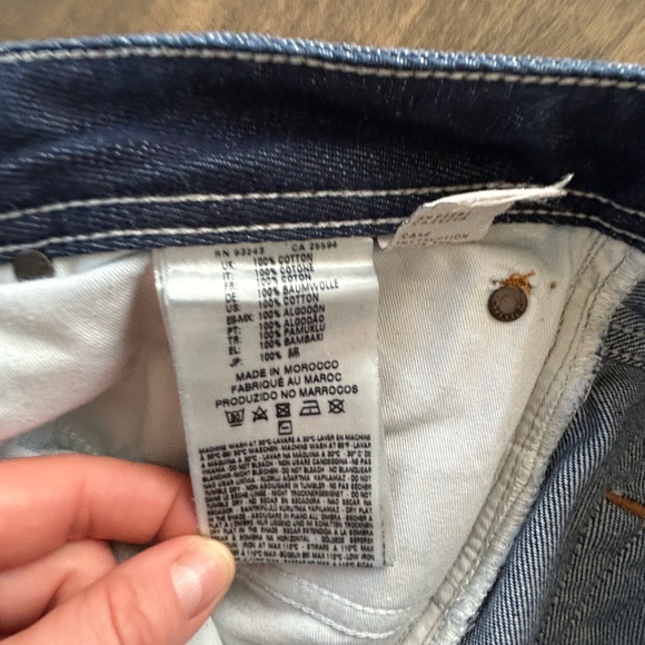 Diesel Larkee Dark Blue Regular Straight Jeans - Picture 8 of 13